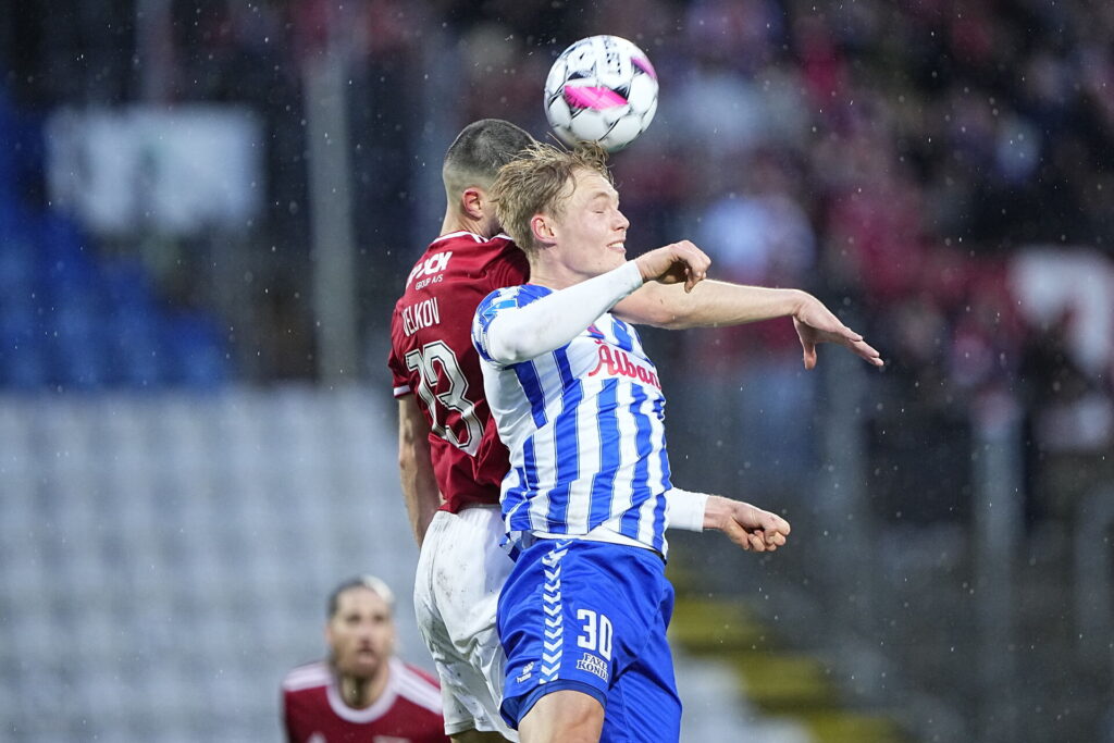 Superligakampen mellem OB og Vejle Boldklub i Odense tirsdag den 2. april 2024.