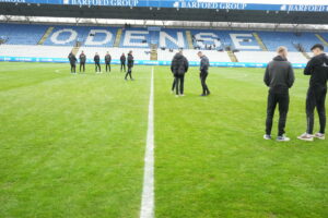 Superligakampen mellem OB og Viborg FF på Nature Energy Park i Odense fredag den 12. april 2024.