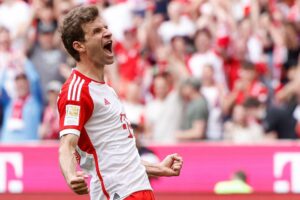 Thomas Müller for Bayern München.