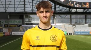 AC Horsens' Victor Laursen.