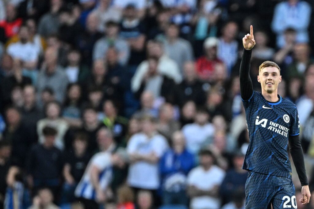 Cole Palmer fejrer sin 22. Premier League-scoring for Chelsea