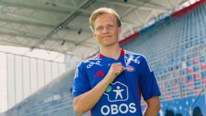 Carl Lange præsenteres i Vålerenga.