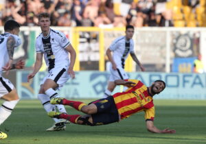 Thomas Kristensen bøffer løs for Udinese.