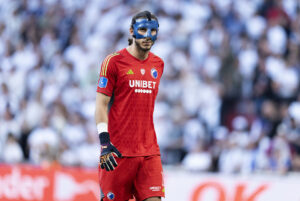 Kamil Grabara for F.C. København.