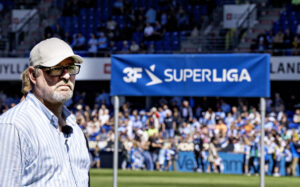 Peter Lassen efter superligakampen mellem Hvidovre IF og Randers FC.