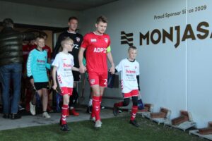 Christian Ege som anfører for FC Fredericia