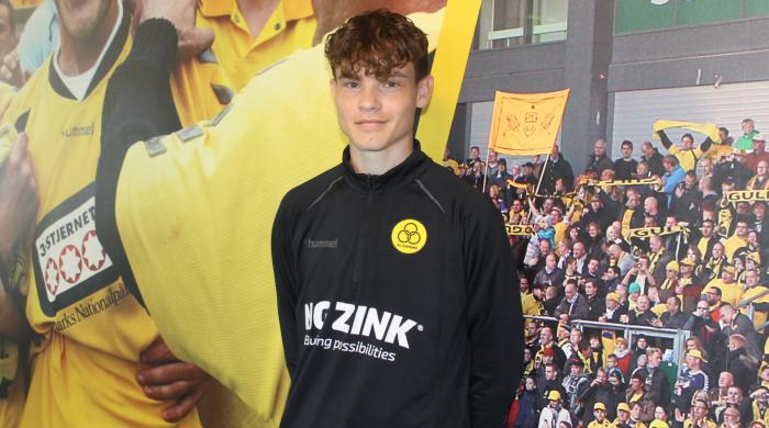 Jacob Trenskow præsenteres i AC Horsens.