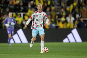 Tobias Salquist i aktion for MLS-klubben Chicago Fire.