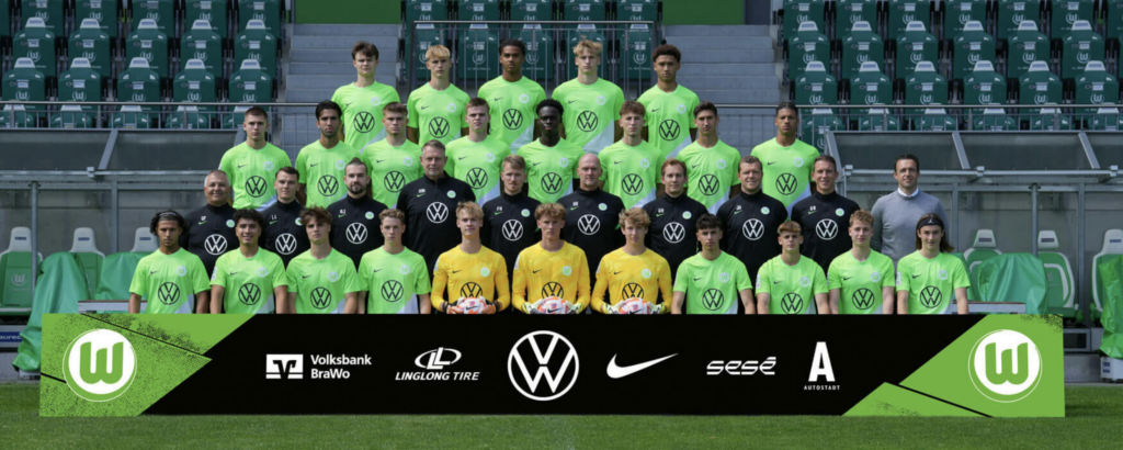 Wolfsburgs U19-hold.
