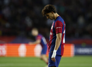 Joao Felix for FC Barcelona i kampen mod Cadiz i LaLiga.