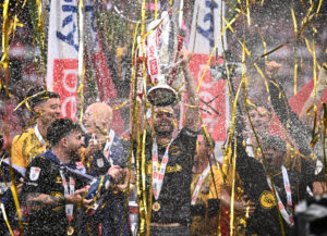 Southampton fejrer oprykning til Premier League.