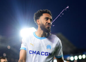 Pierre-Emerick Aubameyang for Olympique Marseille.