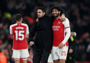 Mohamed Elneny var senest i aktion for Arsenal, da han fik to minutter mod Newcastle i Premier League.
