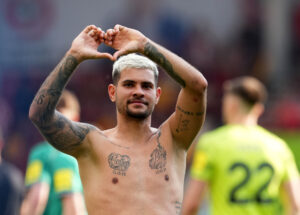 Bruno Guimaraes fejrer endnu en god sæson i Newcastle.