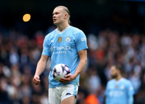 Erling Haaland scorer hattrick for Manchester City mod Wolves.