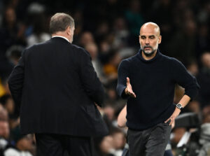Pep Guardiola siger tak for kampen til Ange Postecoglou.