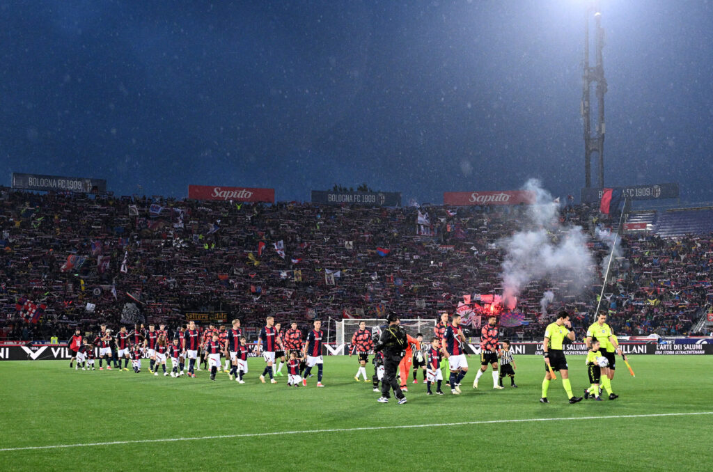 Bologna og Juventus mødtes i Serie A.