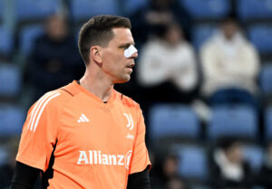 Juventus-målmand Wojciech Szczesny under Serie A-kampen mod Cagliari.