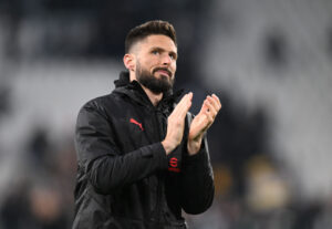 Olivier Giroud klapper.