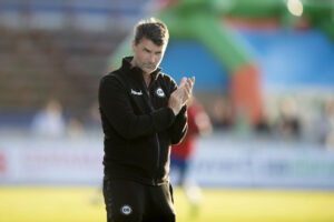 Søren Krogh i OB's kamp mod Hvidovre IF.