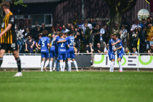 Esbjerg jubler efter en scoring