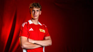 Leopold Querfeld præsenteres i Union Berlin.