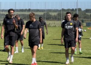 Muhamet Hyseni er netop færdig med at træne med AC Horsens i sin første træning