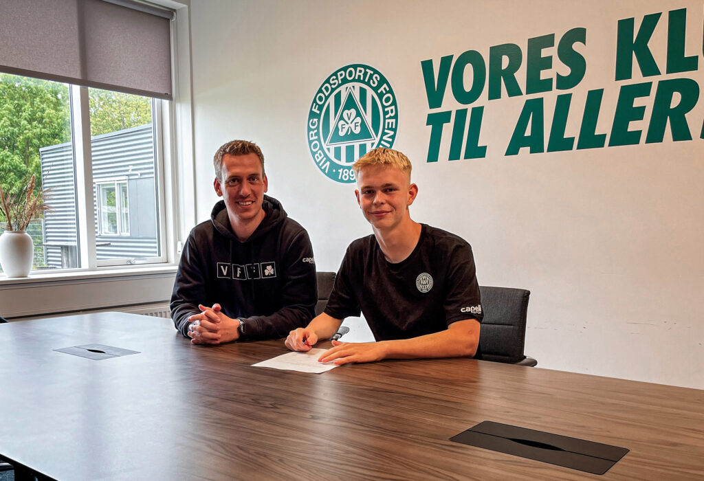 Viborg FF forlænger med Frederik Damkjær