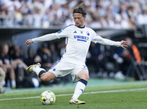 Peter Ankersen i sin sidste kamp for F.C. København