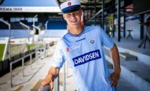 Gustav Drest Wagner får fuldtidskontrakt i Sønderjyske.