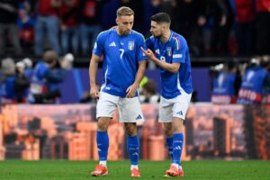 De italienske spillere er i chok.