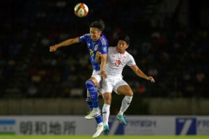 Hiroki Ito i kamp for Japan.