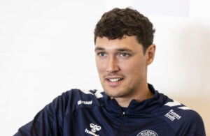 Andreas Christensen til pressedag for Herrelandsholdet