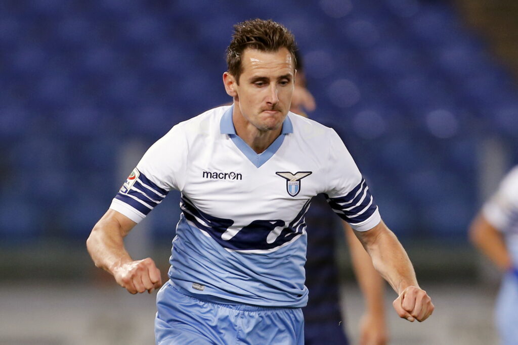 Miroslav Klose i aktion for Lazio