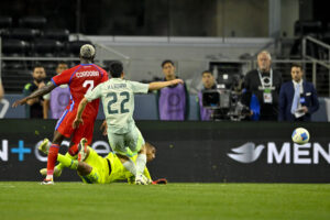 Jose Cordoba i kamp for Panama.
