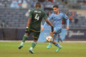 Andres Jasson i aktion i MLS.