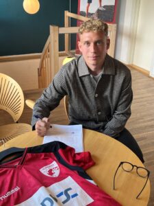 Oscar Buch er ny mand i FC Fredericia.