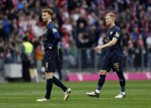 Sepp van den Berg i kamp for Mainz.