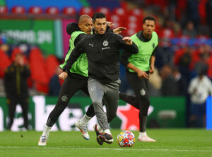 Nuri Sahin deltager i Borussia Dortmunds træning før Champions LEague-finalen imod Real MAdrid.