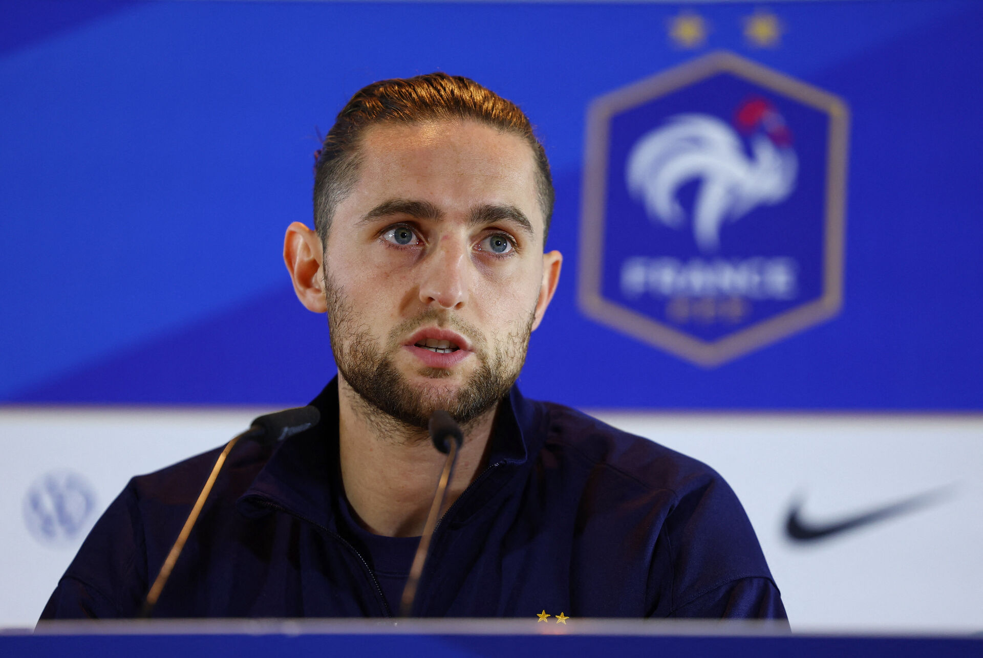 Adrien Rabiot er ikke bekymret for sin fremtid