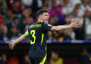 Andy Robertson er anfører for Skotland til EM