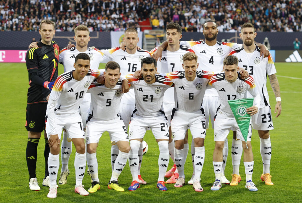 Tysklands landshold der forbereder sig til EM 2024