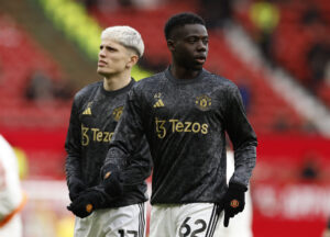 Omari Forson og Alejandro Garnacho til oprvamning for Manchester United.