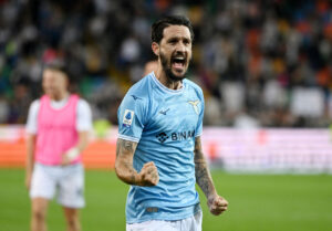 Luis Alberto for Lazio SS.