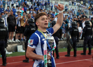 FC Portos Francisco Conceição efter finalen i den portugisiske pokalturnering.