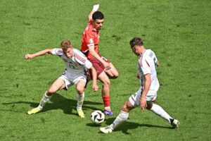 Schweiz vinder over Ungarn i de to nationers første kamp ved EM 2024.