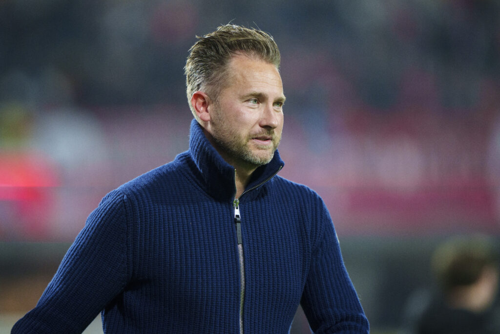 Viborg FF's sportschef Jesper Fredberg efter superligakampen mellem Silkeborg og Viborg på JYSK Park i Silkeborg søndag den 30 oktober 2022.
