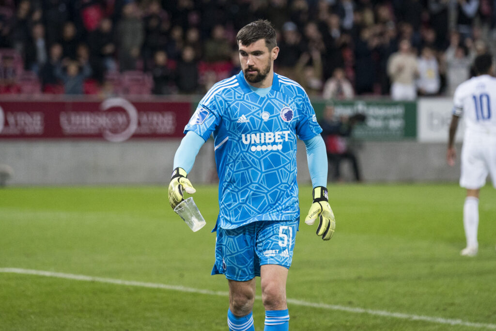 Mathew Ryan i kamp for F.C. København.