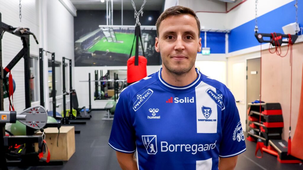 Jeppe Andersen præsenteret i Sarpsborg