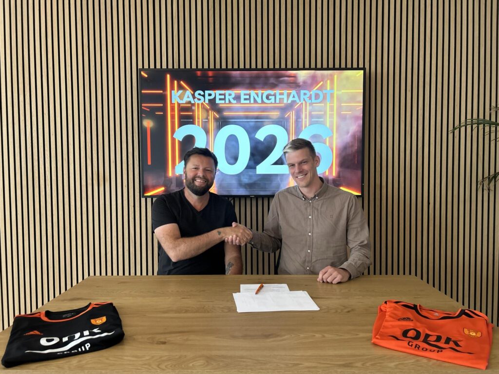 Kasper Enghardt har underskrevet en aftale med Hillerød Fodbold.
